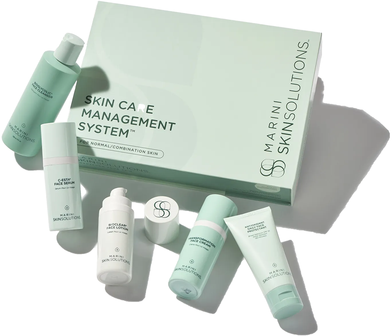 Marini Skin Care Management System collection