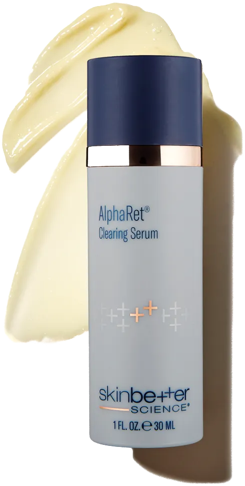 SkinBetter Science AlphaRet Clearing Serum bottle.